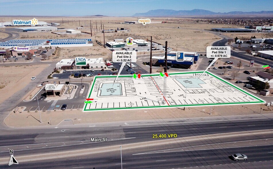 More Photos Of Main St NW & Desert Willow Rd, Los Lunas Land For Lease