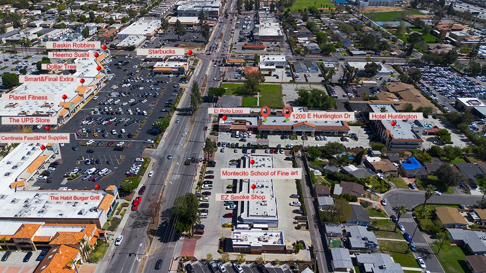 More Photos Of 1202-1212 Huntington Dr, Duarte Hotel For Lease