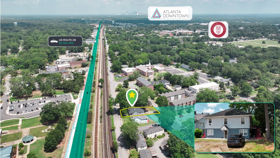 Primary Photo Of 3632 Main St, College Park Multifamily For Sale