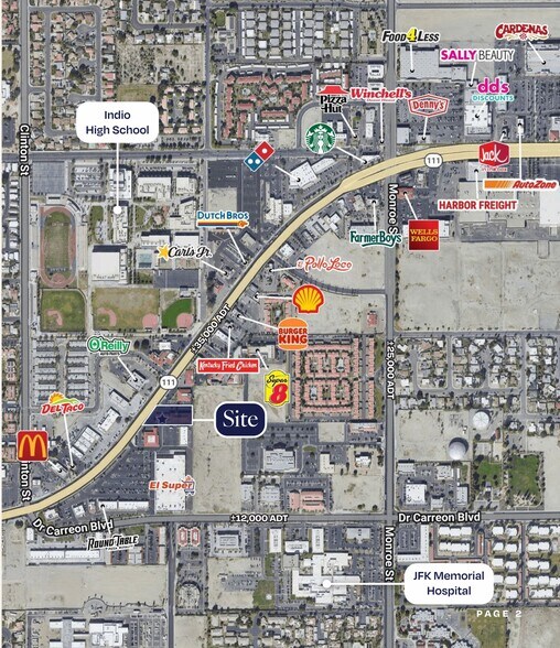 More Photos Of 81711 California 111, Indio Land For Lease