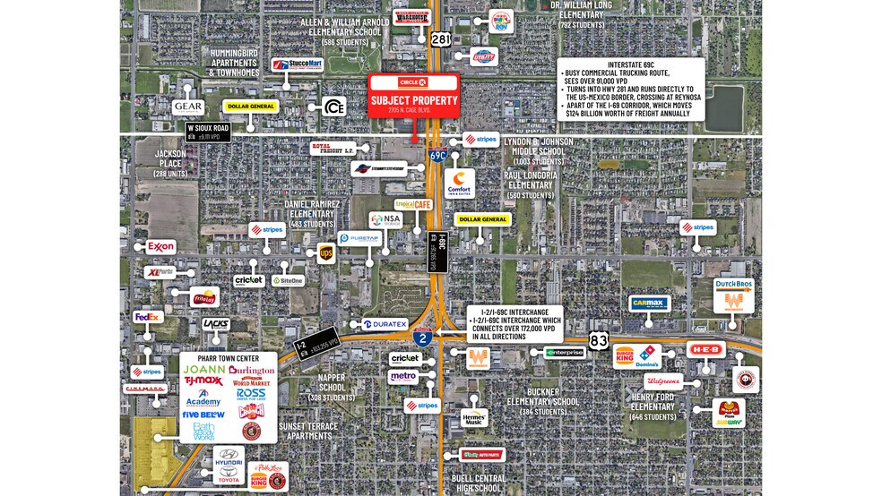 More Photos Of 2705 Cage blvd, Pharr Convenience Store For Sale