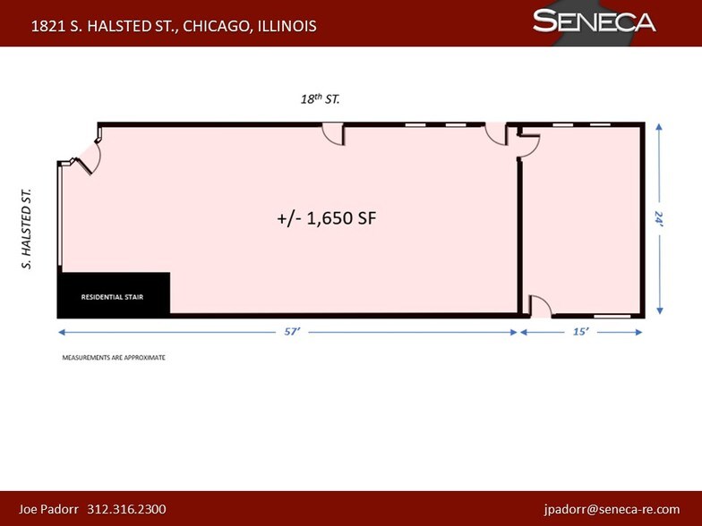 More Photos Of 1821 S Halsted St, Chicago Storefront Retail Residential For Lease