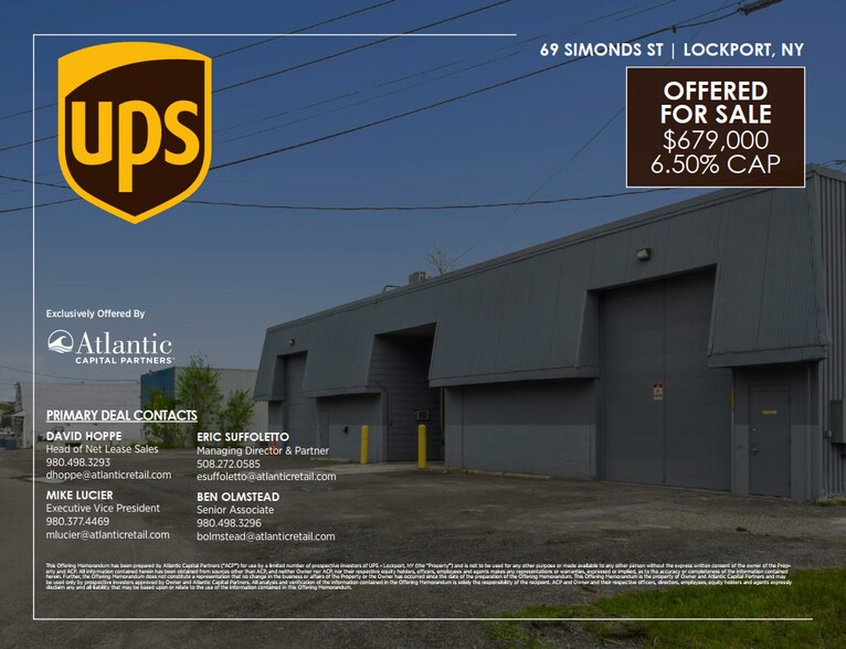 More Photos Of 69 Simonds St, Lockport Warehouse For Sale