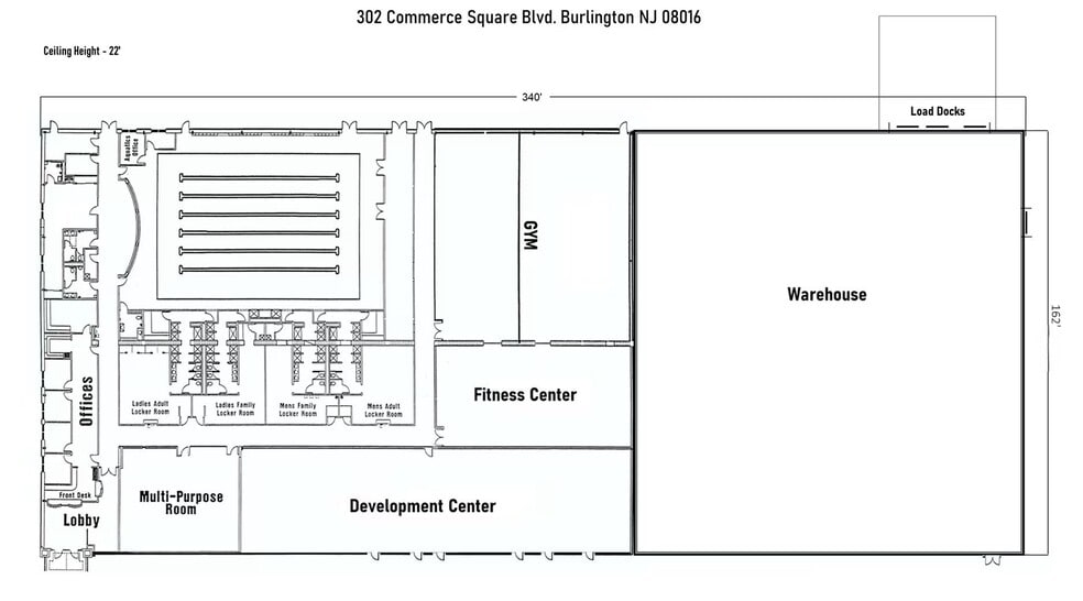 More Photos Of 302 Commerce Square Blvd, Burlington Warehouse For Sale