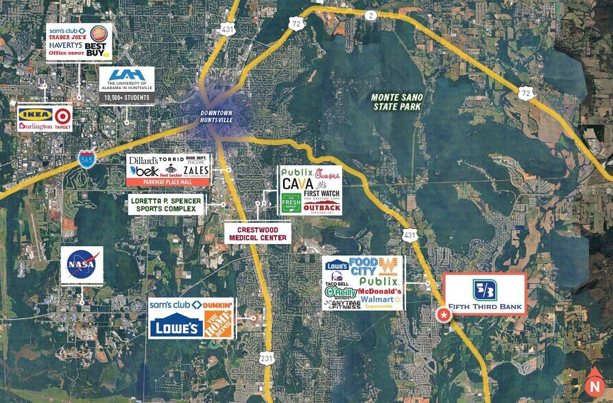 More Photos Of 7068 US-431 Hwy, Owens Cross Roads Bank For Sale