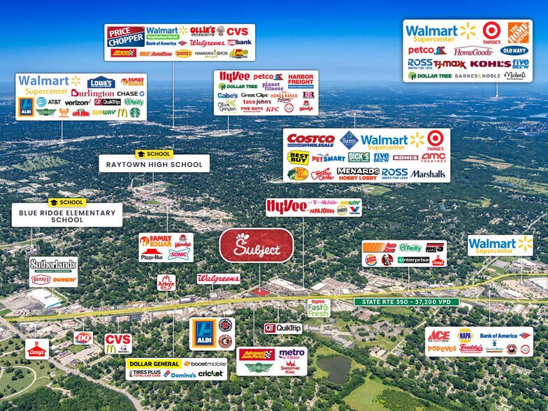 More Photos Of 9330 E State Route 350, Raytown Restaurant For Sale