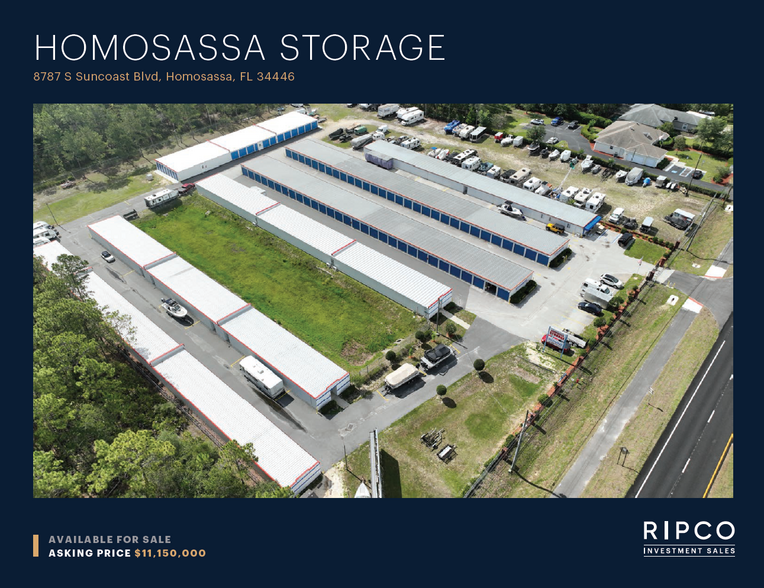 Primary Photo Of 8787 S Suncoast Blvd, Homosassa Self Storage For Sale