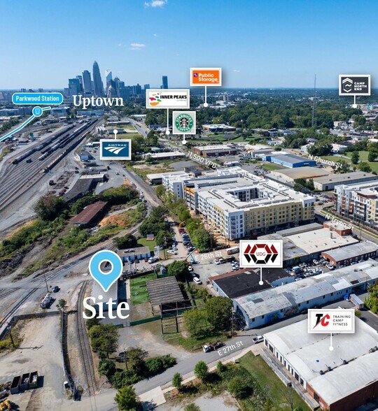 More Photos Of 200-A E 26th St, Charlotte Warehouse For Lease