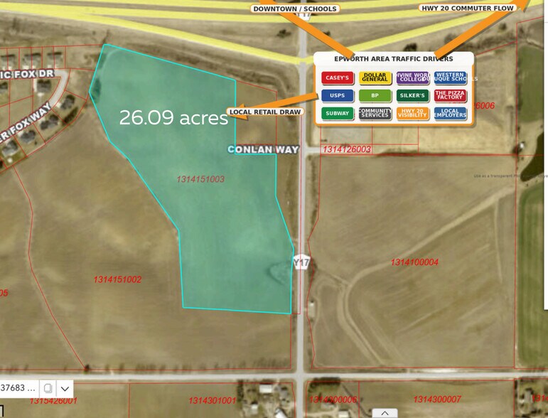 More Photos Of 000 Conlon Way, Epworth Land For Sale