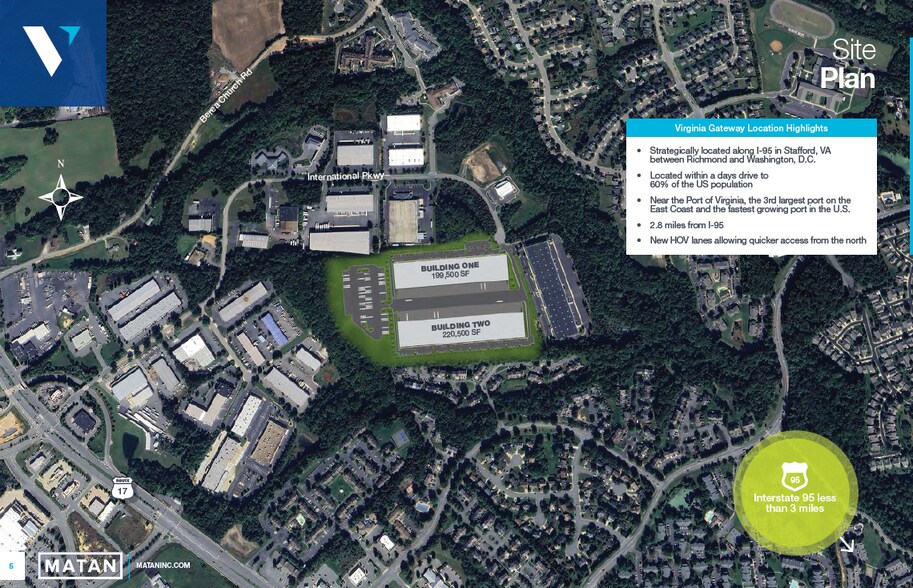 More Photos Of 2031 International Pky, Fredericksburg Warehouse For Lease