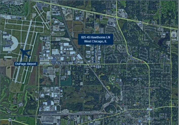 More Photos Of 825-845 W Hawthorne Ln, West Chicago Manufacturing For Lease