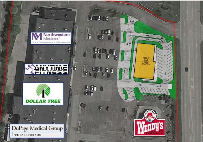 Primary Photo Of 812-818 W Route 59, Bartlett General Retail For Lease