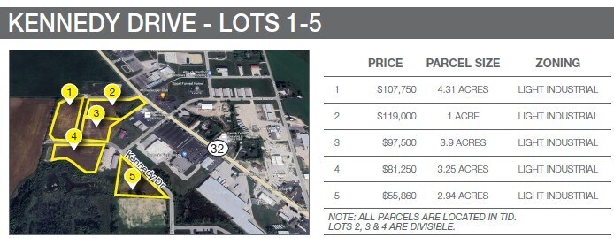 More Photos Of 3010 Kennedy Water Tower dr, New Holstein Land For Sale