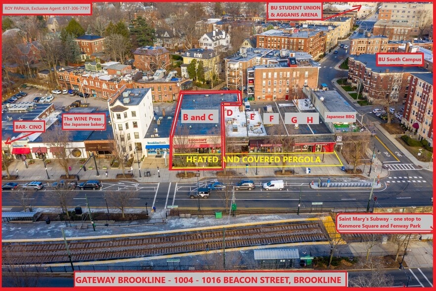 More Photos Of 1004-1016 Beacon St, Brookline Restaurant For Lease