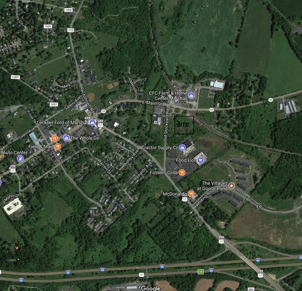 Primary Photo Of Old Stockyard Rd @ Main Street, Marshall Land For Sale