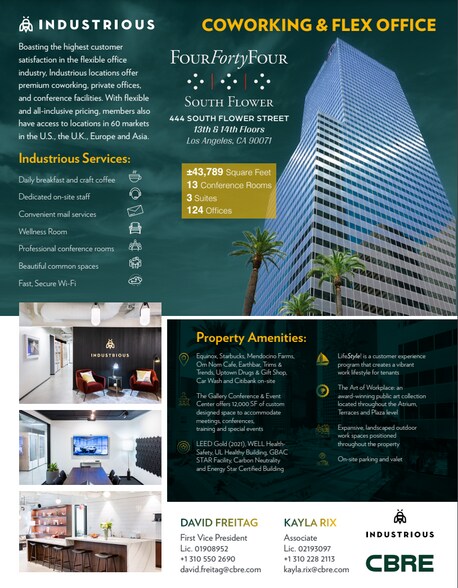 Primary Photo Of 444 S Flower St, Los Angeles Office For Lease