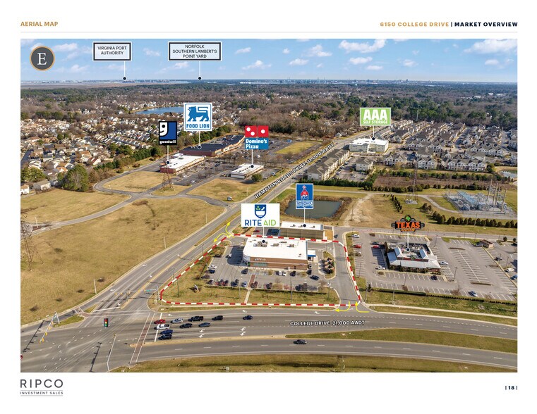 More Photos Of 6150 Old College Dr, Suffolk Drugstore For Sale