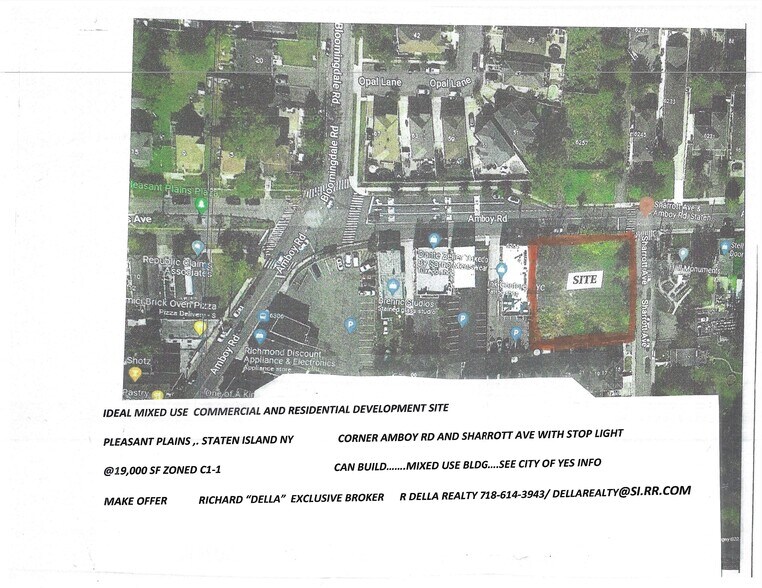 Primary Photo Of 6246 Amboy Rd, Staten Island Land For Sale