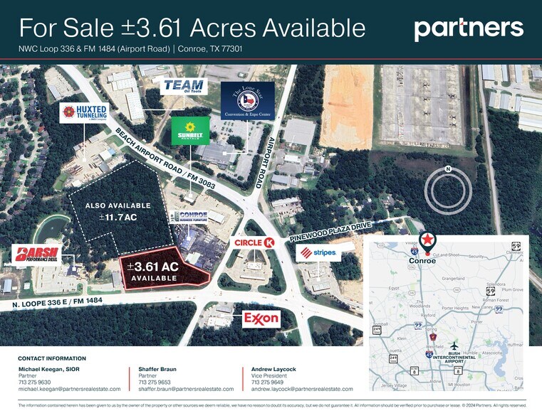 Primary Photo Of E Loop 336 @ Airport Rd., Conroe Land For Sale