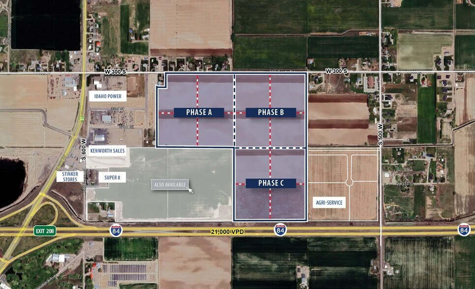 Primary Photo Of TBD W 300 S, Heyburn Land For Sale