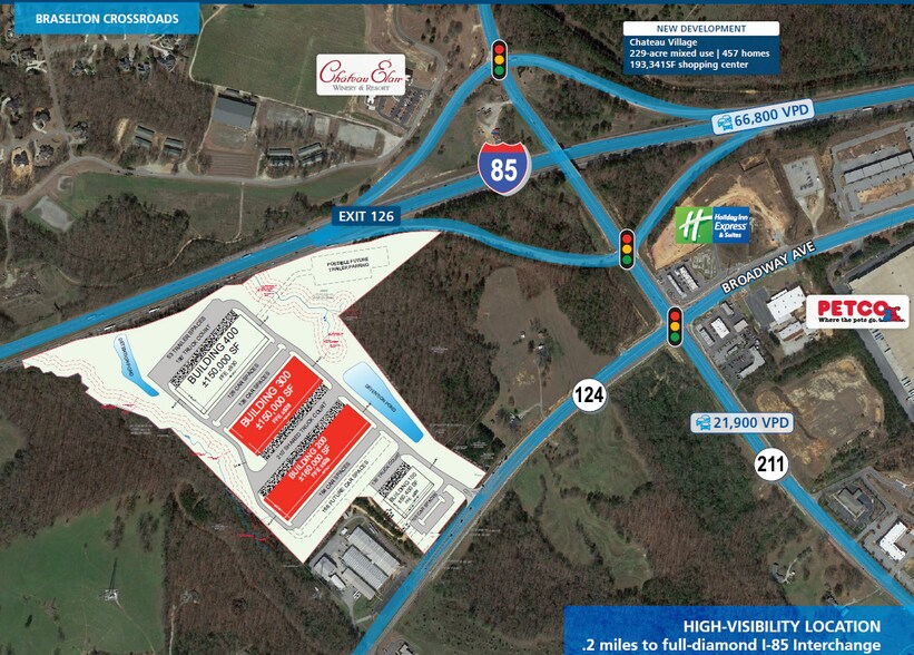 More Photos Of 1075 Highway 124, Braselton Unknown For Lease