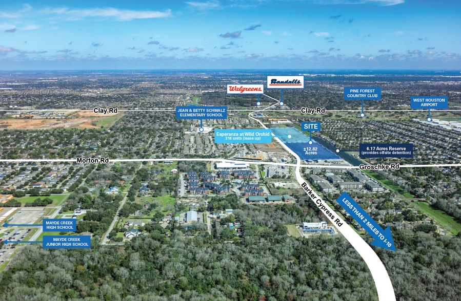 Primary Photo Of Barker Cypress Road Rd @ Morton, Houston Land For Sale