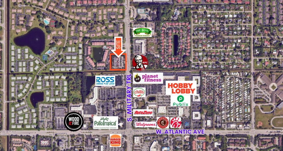 More Photos Of 14451 S Military Trl, Delray Beach Freestanding For Lease