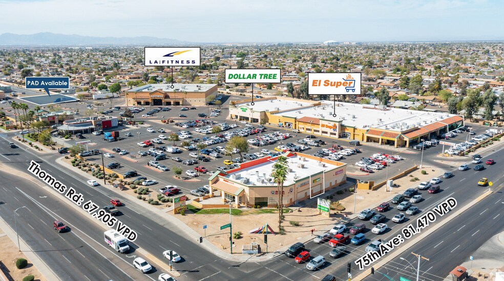 Primary Photo Of 7520-7620 W Thomas Rd, Phoenix Unknown For Lease