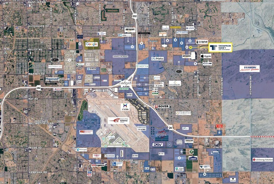More Photos Of NWC Signal Butte & Elliot Rd, Mesa Distribution For Sale