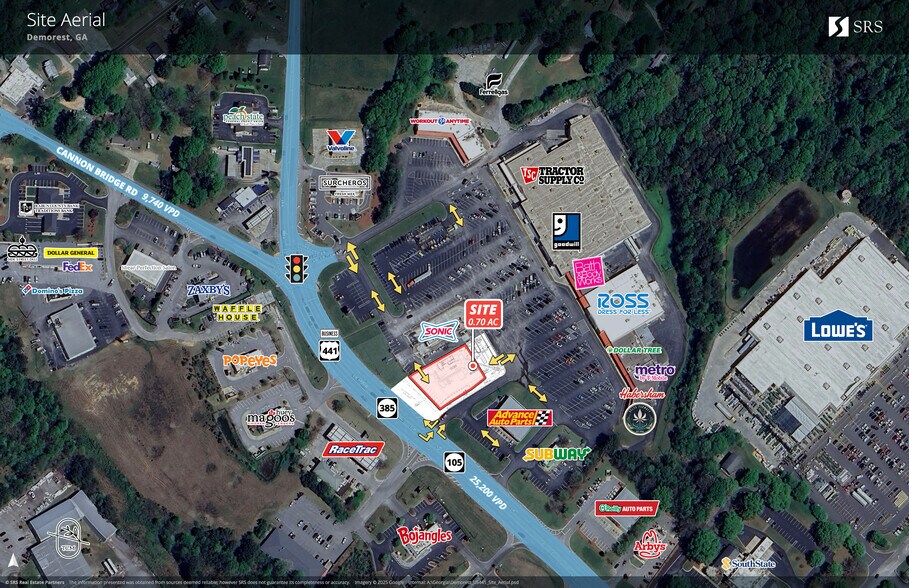 Primary Photo Of 516 Old Historic U.S.441, Demorest Land For Lease