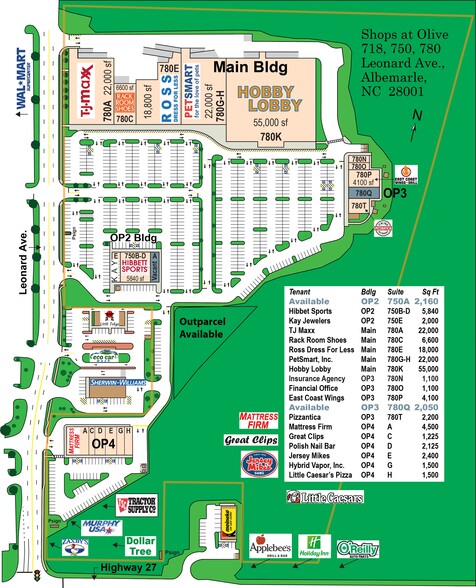 More Photos Of 730 Leonard, Albemarle Unknown For Lease