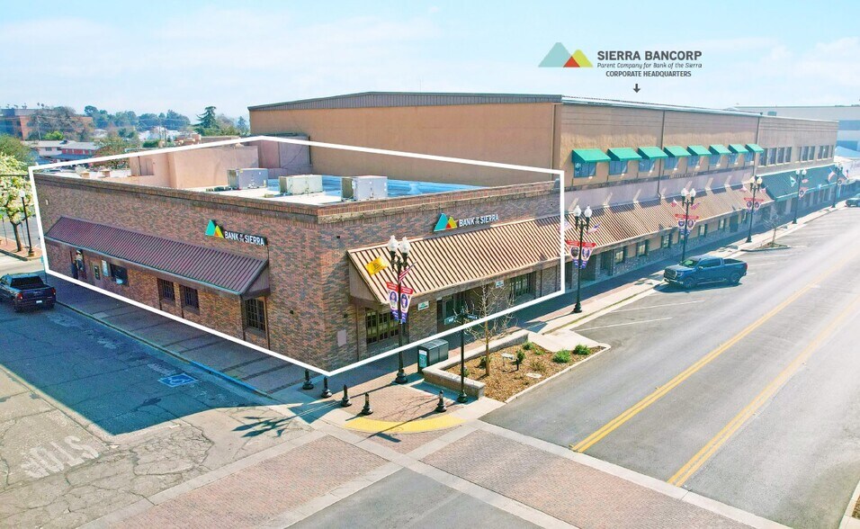 Primary Photo Of 90 N Main St, Porterville Bank For Sale