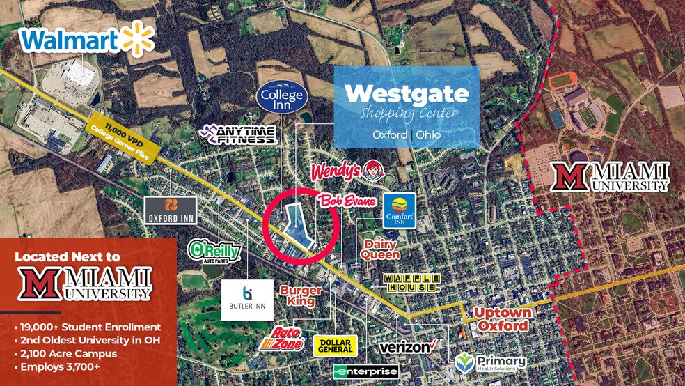 More Photos Of 5144-5174 College Corner Pike, Oxford Freestanding For Sale