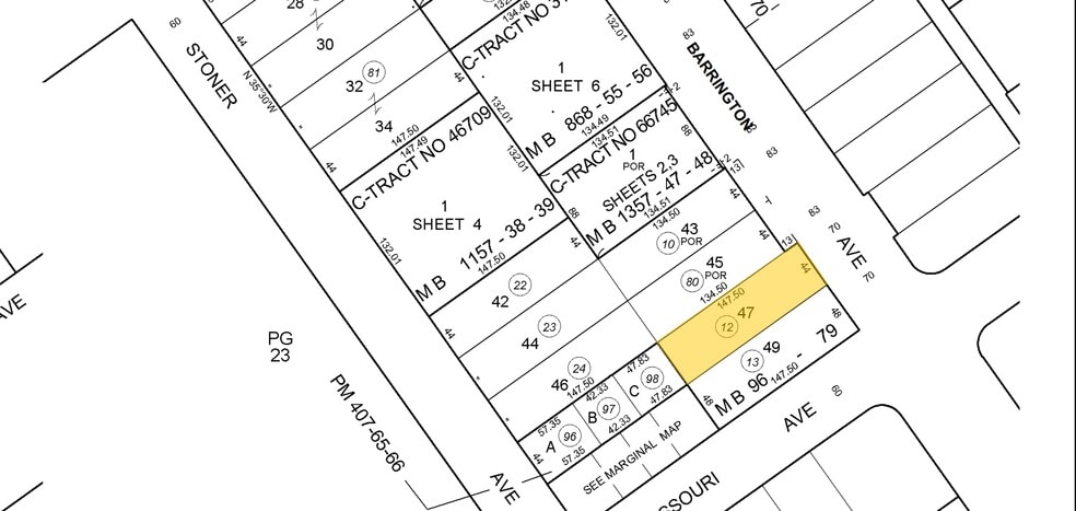 More Photos Of 1851 S Barrington Ave, Los Angeles Land For Sale