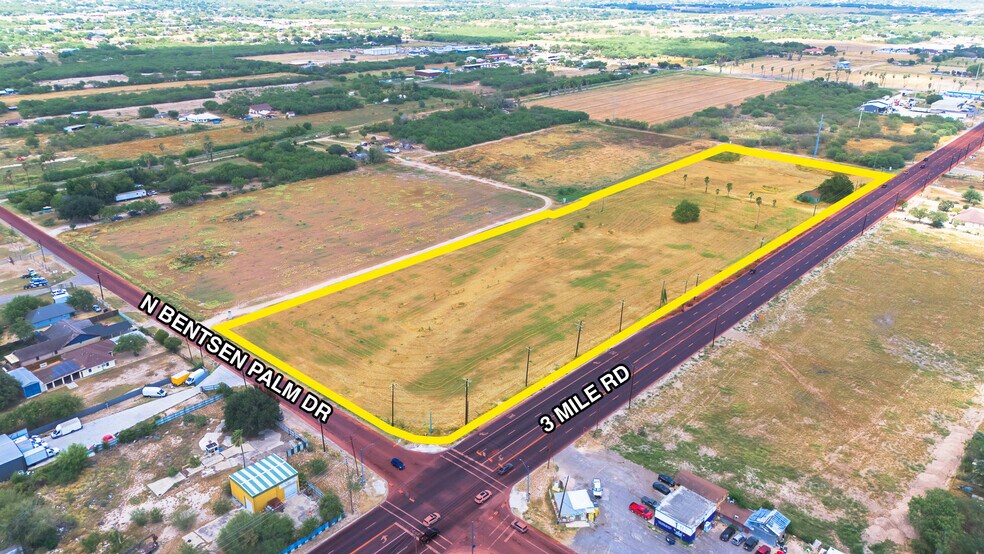 Primary Photo Of NE Corner of 3 Mile Line and Bentsen Palm Drive, Mission Land For Sale