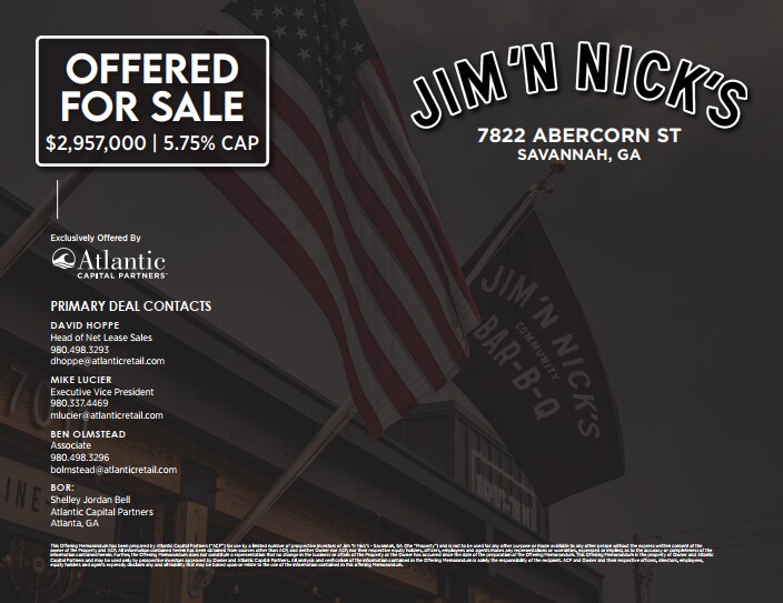 More Photos Of 7822 Abercorn St, Savannah Restaurant For Sale