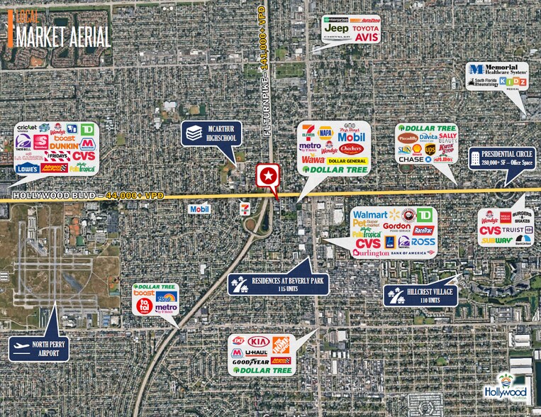More Photos Of 6190 Hollywood Blvd, Pembroke Pines General Retail For Sale
