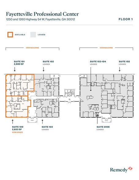 More Photos Of 1260 Highway 54 W, Fayetteville Medical For Lease
