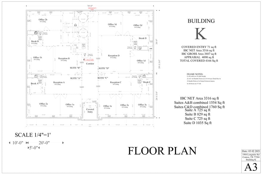 More Photos Of 1904 Longmire Rd, Conroe Unknown For Lease