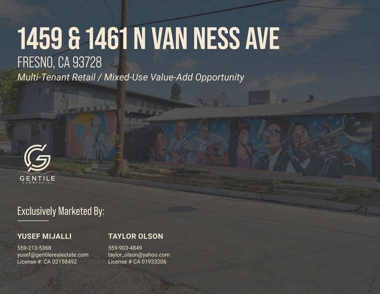 More Photos Of 1459 N Van Ness Ave, Fresno Storefront For Sale