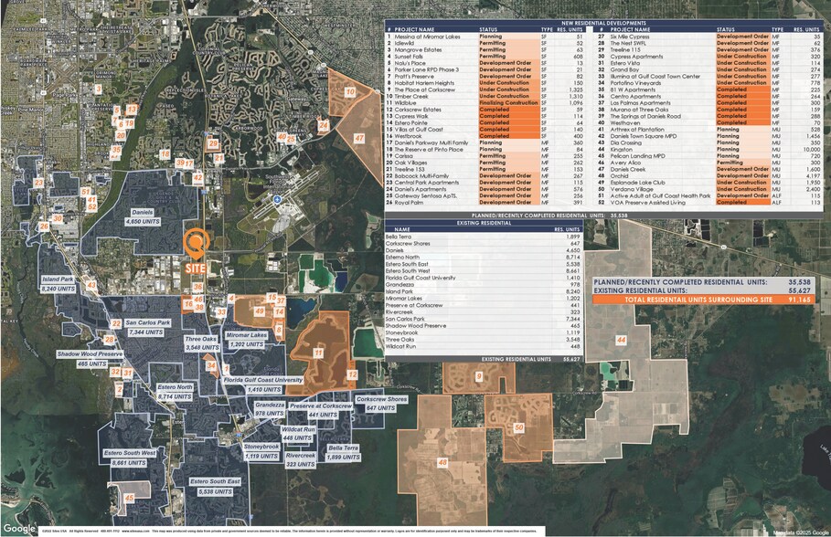More Photos Of 16101 Three Oaks Parkway, Fort Myers Land For Sale