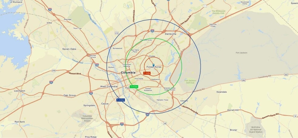 More Photos Of 3400 Forest Dr, Columbia Unknown For Lease