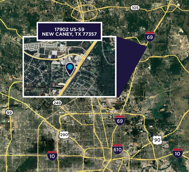 More Photos Of 17902 US Highway 59, New Caney Industrial For Lease