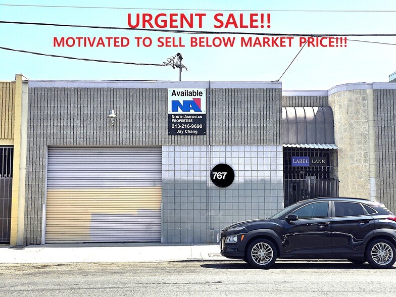 Primary Photo Of 767 E 14th Pl, Los Angeles Warehouse For Sale