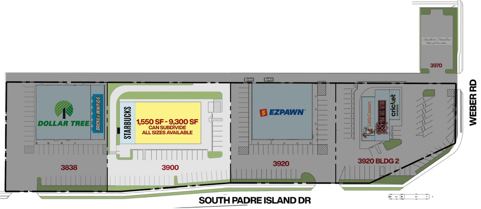 More Photos Of 3900 Padre Island Dr, Corpus Christi General Retail For Lease