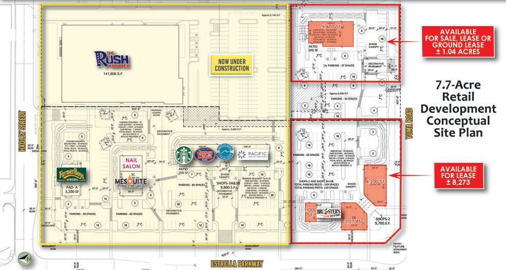 More Photos Of Estrella Pky @ Yuma Road, Goodyear General Retail For Lease