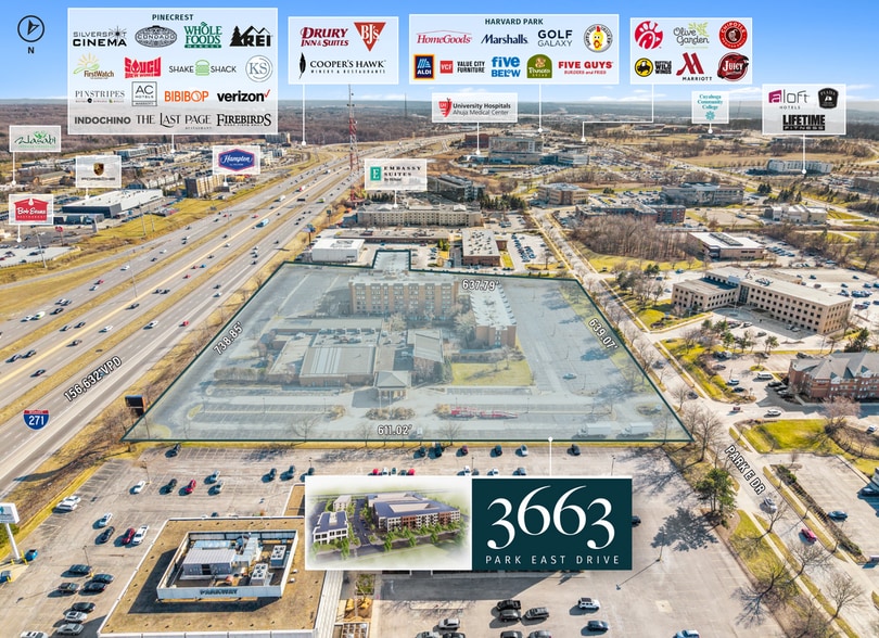 More Photos Of 3663 Park East Dr, Beachwood Land For Sale