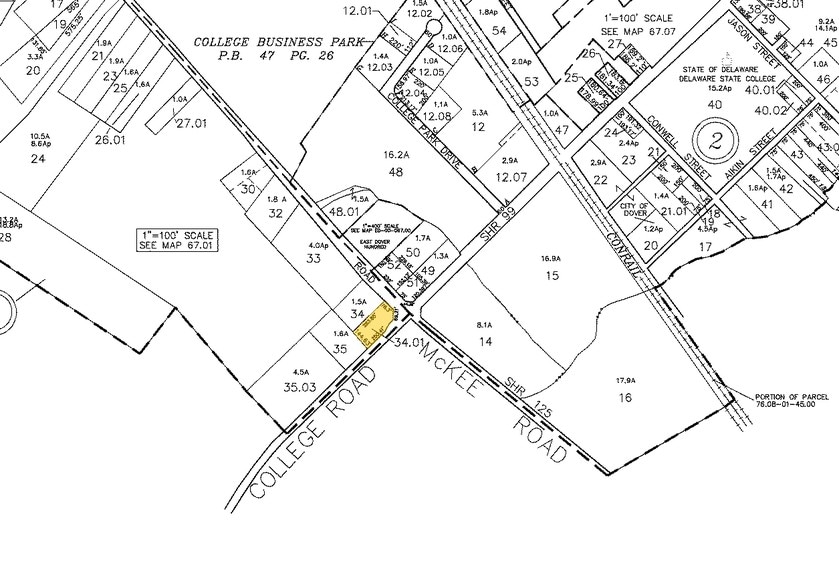 More Photos Of 1005 College Rd, Dover Freestanding For Lease