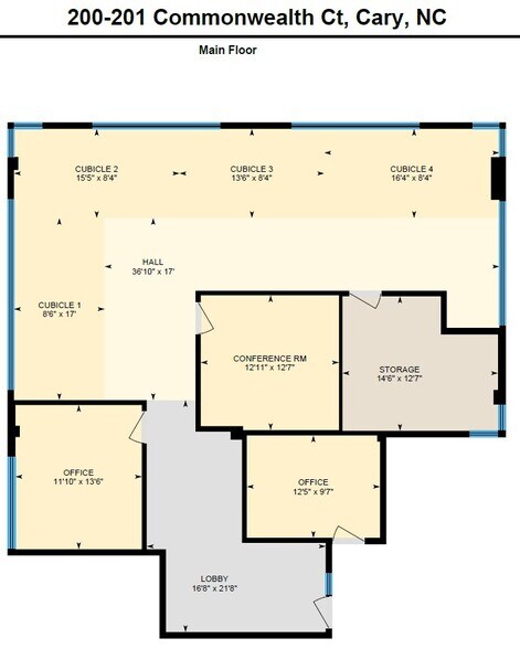 More Photos Of 201 Commonwealth Ct, Cary Office Residential For Lease