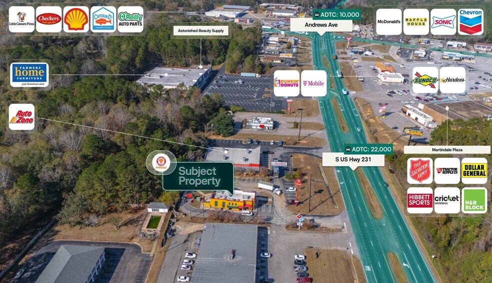 More Photos Of 1314 US 231 hwy, Ozark Fast Food For Sale